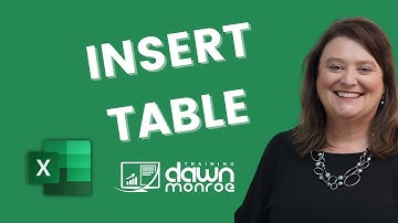 Microsoft Excel Tables | Include a Table Total Row