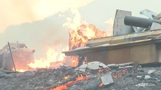Stagecoach Fire destroys at least one home