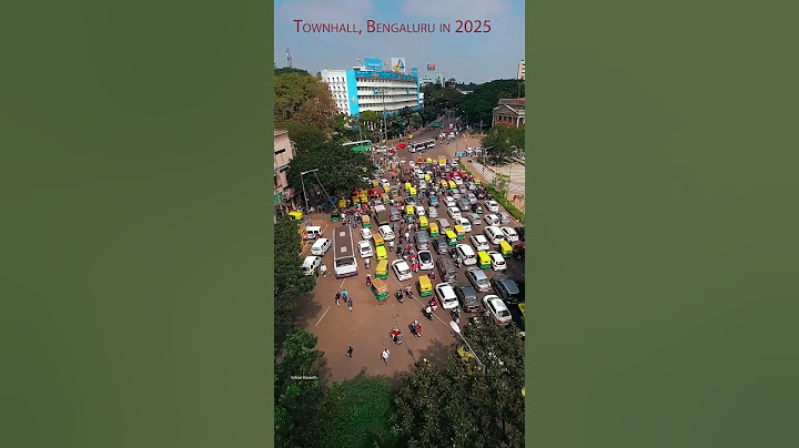 Townhall, Bengaluru - Then and Now! | 75 Years of Transformation #bangalore
