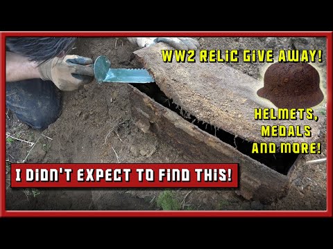 WW2 metal detecting - Found a lost artillery position!