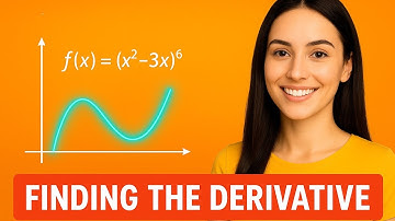 Derivative of (x² - 3x)⁶ in 60 Seconds | Chain Rule Made Easy