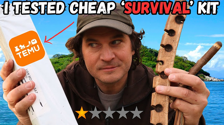 I Tested TEMU 'Survival' Kit - Can This Save Your Life? - How to Survive with a Fire Bow Drill