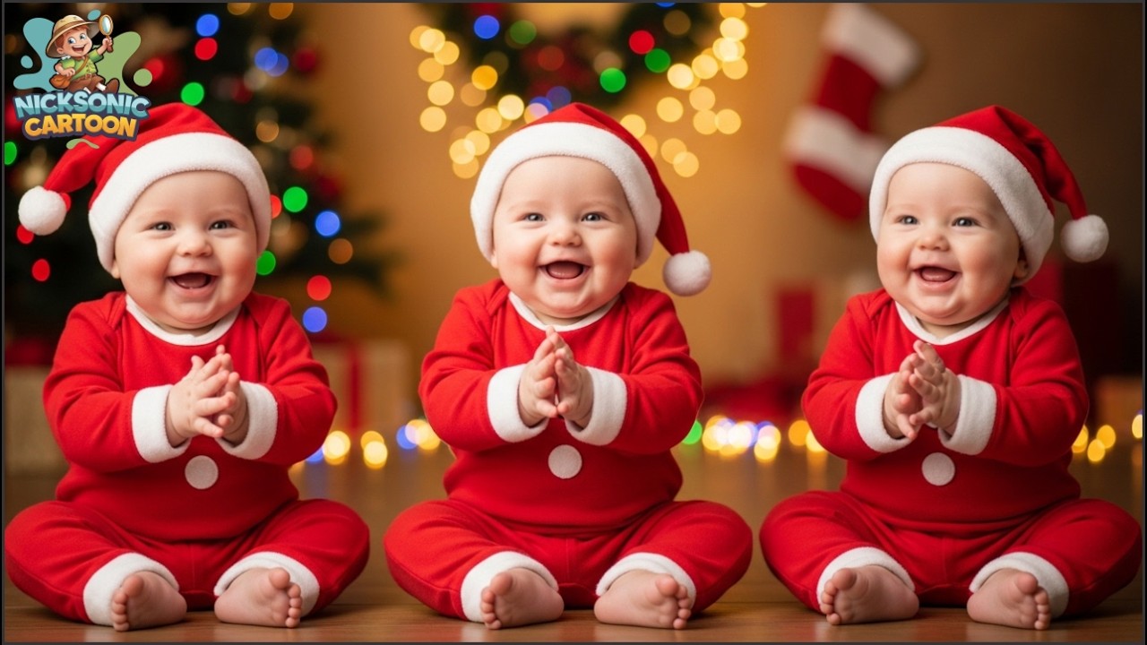 Jingle Bells Song 🎅 | Baby Dance & Holiday Fun | Christmas Song for ...