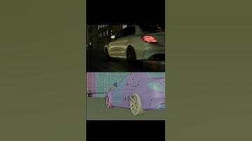 Car Animation in Blender Breakdown(Cycles)  #blenderrender3d #blendertutorial #automobile #cinematic