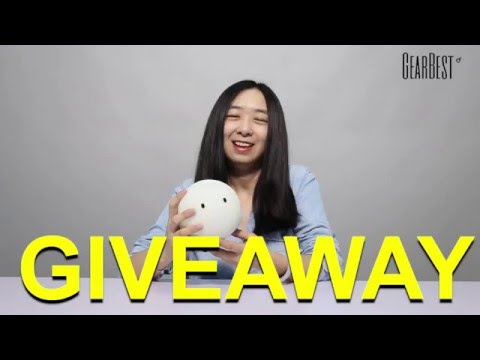 GIVEAWAY at GearBest Youtube Channel -- Prize: EMIE Elfy Bouncy LED Night Light (May 6 - May 13)