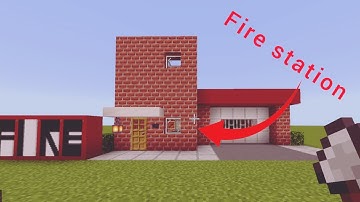 Minecraft Fire Station Build Tutorial: Step-by-step Guide