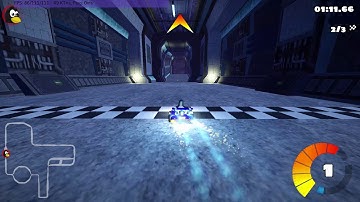 SuperTuxKart 0.10 Dev - STK Enterprise Reverse New Shortcut