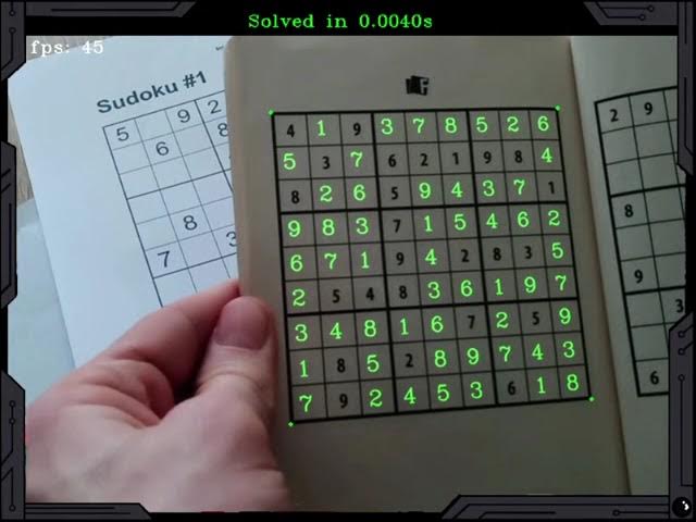 Realtime Webcam Sudoku Solver - CodeProject