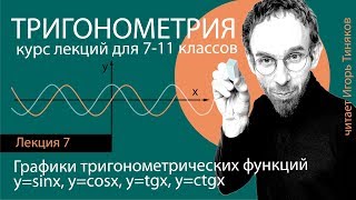 Тригонометрические функции и их графики | Тригонометрия | Лекция 7