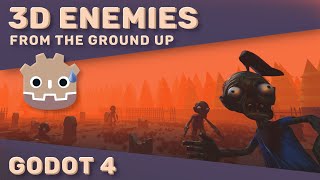 3D Enemies With Pathfinding and Animations - Godot 4 FPS Tutorial screenshot 4