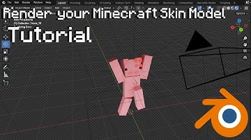 Render Your Minecraft Skin in Blender! (Easy-tutorial for Beginners)