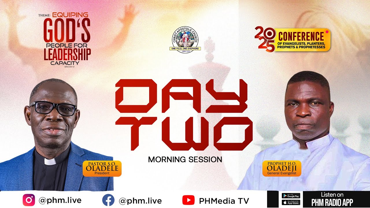 EPIC 2025 - EQUIPPING GOD'S PEOPLE FOR LEADERSHIP CAPACITY || DAY 2 ...