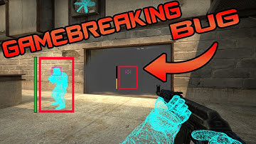 Gamebreaking WH bug on Cache - CSGO Valves free wallhack.