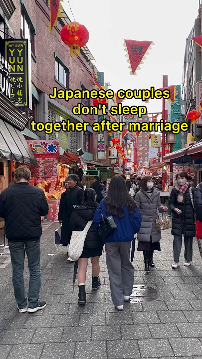 Japanese DON’T sleep together after marriage 🫣#japan #travel #shorts #tokyo #facts #marriage