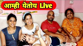 आम्ही येतोय Live️ नाचणीचे पोळे आणि बटाटा भाजी Crazy Foody Ranjita