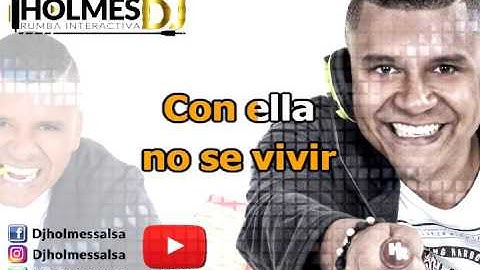 Con Ella / Tito Rojas / Video Lirycs letra / Holmes DJ