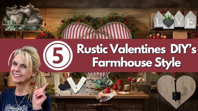 Valentine Tree Farmhouse Style - Savvy Saving Couple