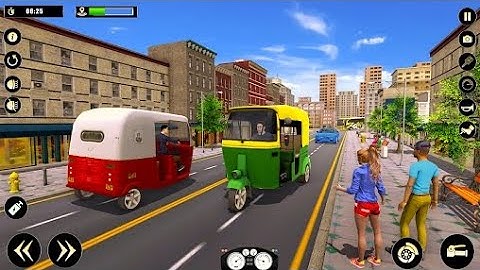 OFFROAD TUCK TUCK RICKSHAW DRIVE GAME VIDEO #gaming #youtuber #rickshaw #tuck
