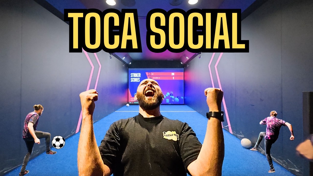 Drinks, Food and FOOTBALL GAMES  - TOCA SOCIAL!
