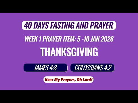 2026 40 DAYS FASTING AND PRAYER DAY 1 WITH PASTOR MUKHUBA 05 JANUARY 2026 