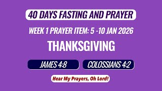 2026 40 DAYS FASTING AND PRAYER, DAY 1 WITH PASTOR MUKHUBA | 05 JANUARY 2026