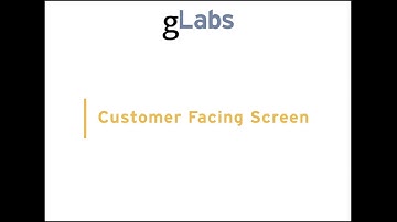 Customer Facing Screen