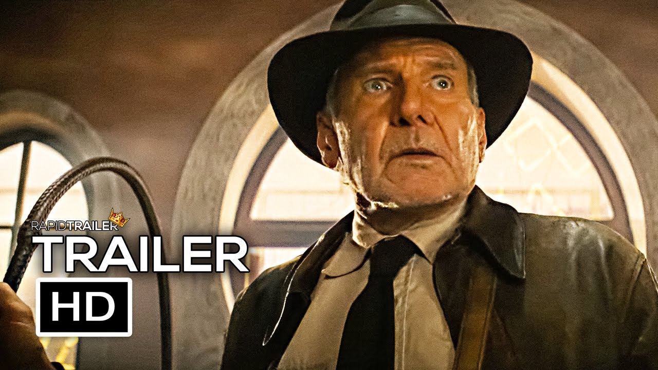 INDIANA JONES AND THE DIAL OF DESTINY Official Trailer (2023) Harrison Ford Movie HD
