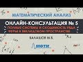 Консультация №5. Мат. анализ. Полные системы и сходимость ряда Фурье в евклидовом пространстве