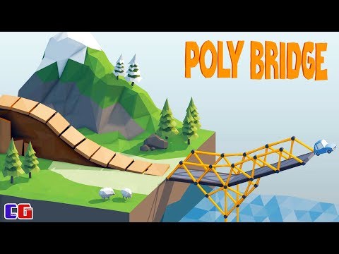Видео: Poly Bridge БЕЗУМНЫЕ МОСТЫ Мульт игра для детей про СТРОИТЕЛЬСТВО МОСТОВ поли бридж