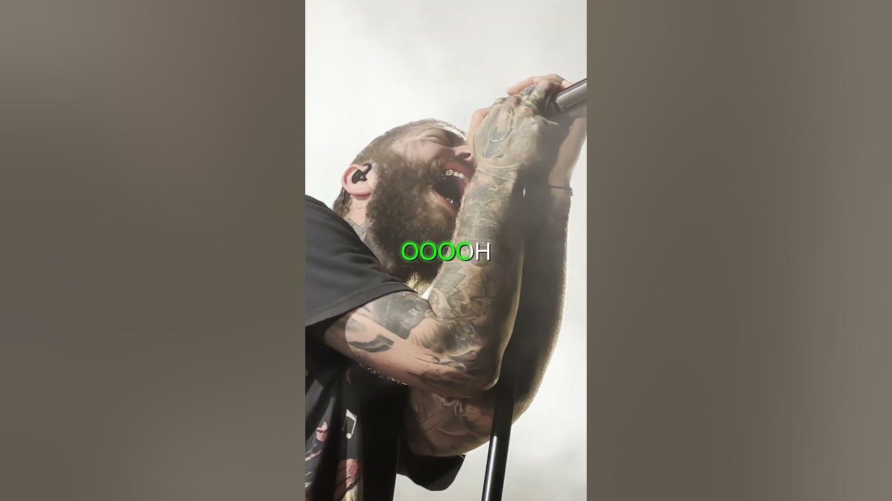 POST MALONE - FALL APART LIVE 🔥