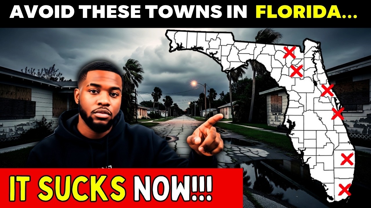 Top 10 Worst Towns to Live in Florida Right Now | 10 Places in Florida You Should NEVER Move To
