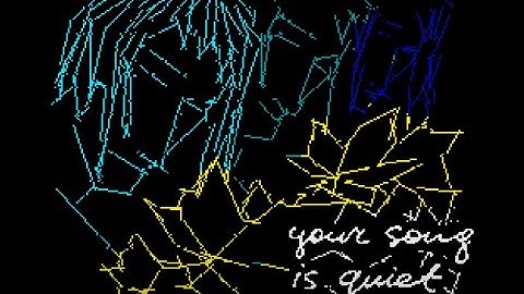 ZX Spectrum 128k: "Your Song Is Quiet" Demo