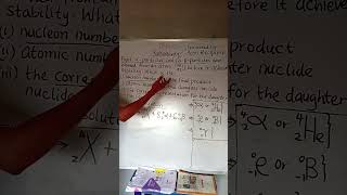 How to solve problems involving nuclear equations