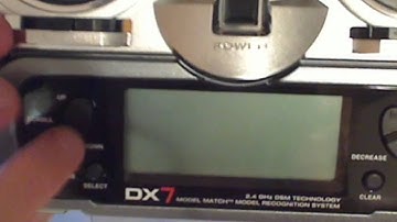 Bind and Program DX7 to Blade mSR