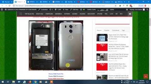 Tinmo F500 Flash File | Mt6572 Hang Logo Fix Dead Recovery Firmware Stock Rom