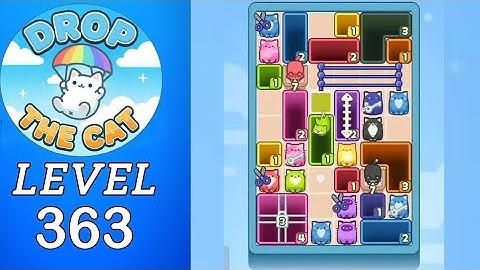 Drop The Cat Level 363 Walkthrough