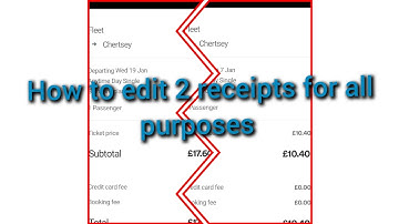 how to edit your receipts for prices
