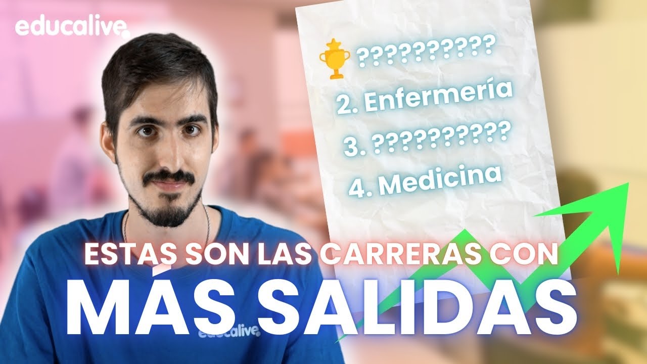 Las CARRERAS UNIVERSITARIAS con más SALIDAS en 2025 - YouTube