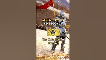 The Holy Roman Empire - AOE4 Civs in 60 Seconds #ageofempires #aoe4 #ageofempires4