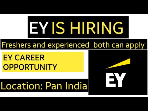 EY(Ernst & Young) is hiring for freshers and experienced | Jobs for Freshers | Big4 Links to apply |