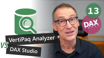 DAX Tools - VertiPaq Analyzer 13 - VertiPaq Analyzer vs. DAX Studio