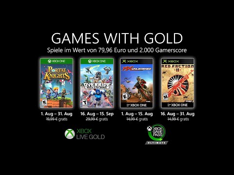 Видео: Red Faction 2, Portal Knights возглавляют августовские игры Xbox с золотом