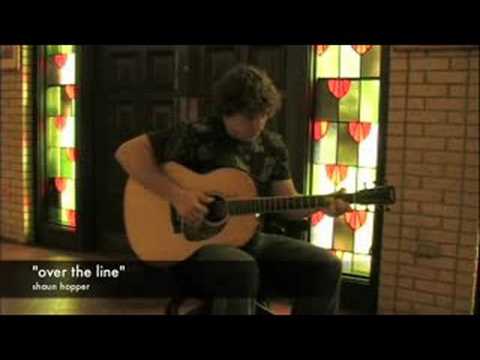"over the line" performed by shaun hopper