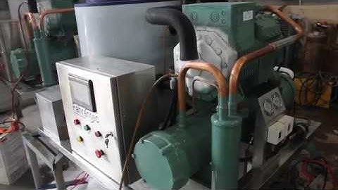 Fahrentec 3ton flake ice machine with Bitzer compressor