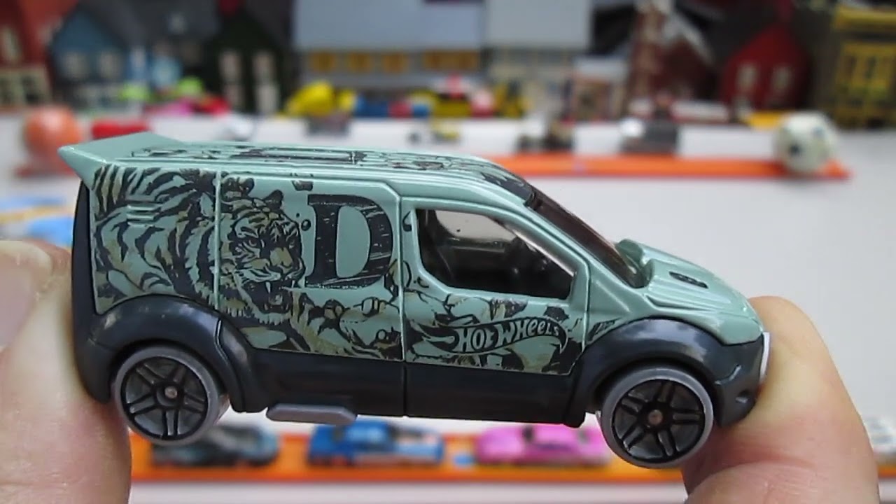 2023 Hot Wheels Ford Transit Connect Toy Van Unboxing & Review