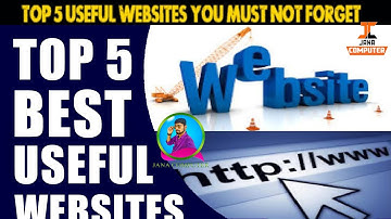 5 Most Useful Websites For Every Computer User Must Know | Computer Tips and Tricks | #Jana_Computer