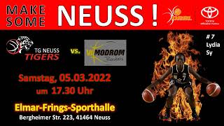 TG Neuss Tigers - Vimodrom Baskets Jena