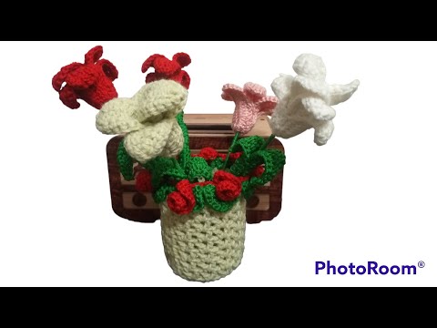 إعاده تدوير عصيان الشيش طاووق الي زهور