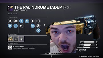 MY SECOND GODROLL (ADEPT) PALINDROME