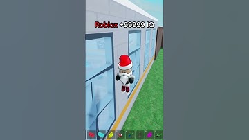 Santa 999999 IQ plays TEAM SCHOOL ESCAPE #roblox #shorts